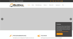 Desktop Screenshot of mikemitterer.at